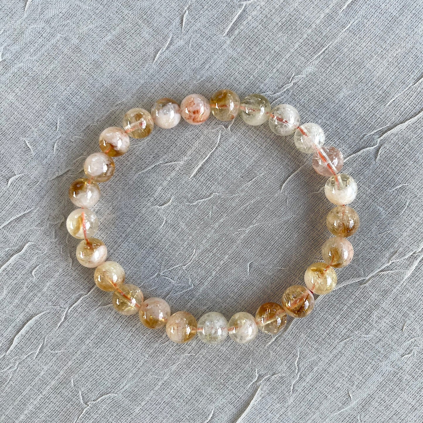 Crystal Healing Beaded Bracelet-14