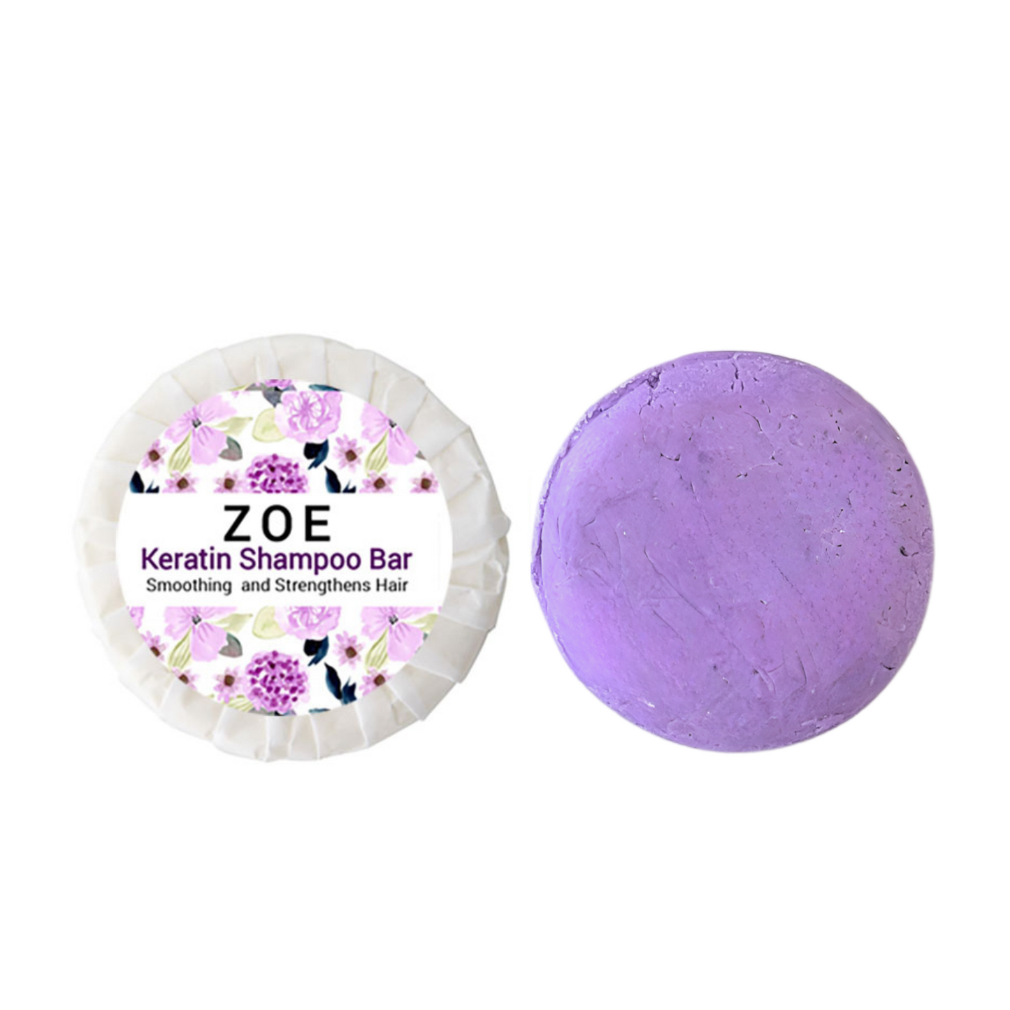 Zoe Keratin Shampoo Bar | Smoothing and Strengthens Hair-0