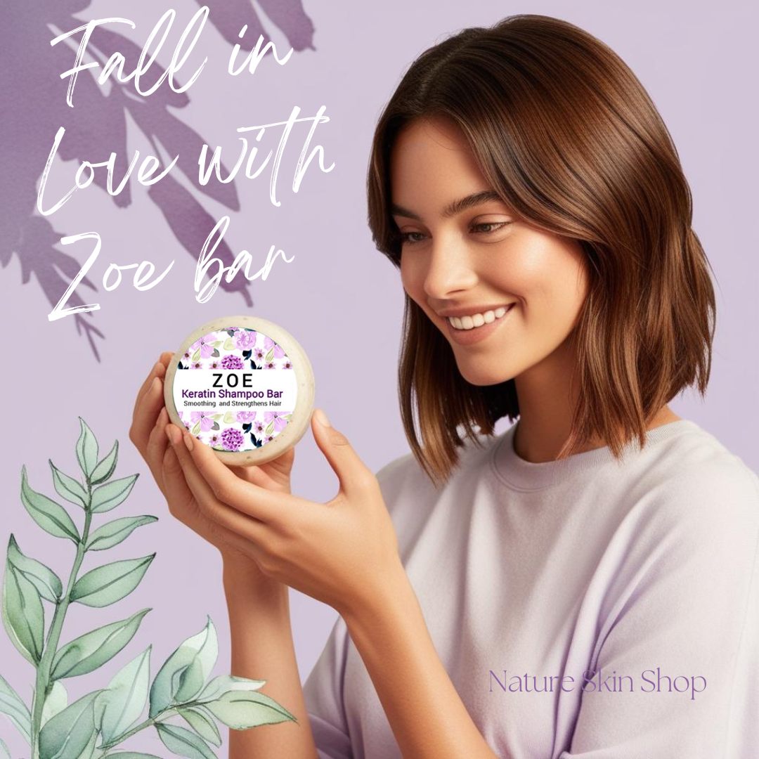 Zoe Keratin Shampoo Bar | Smoothing and Strengthens Hair-3
