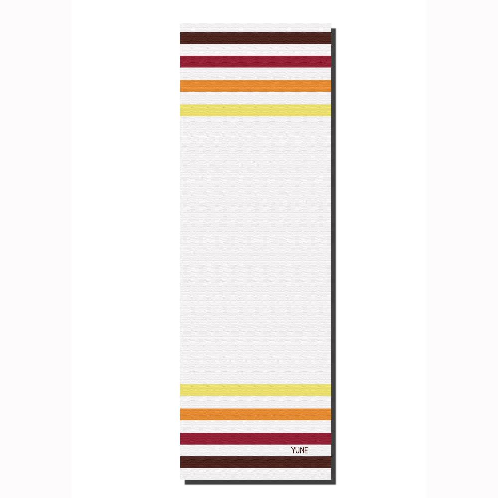 Yune Yoga Striped Yoga Mat