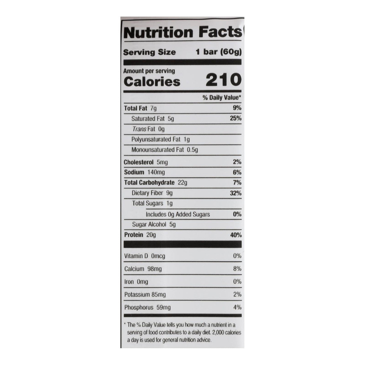 ONE PRTN BAR LEMON CAKE ( 12 X 60 GRAM )-2