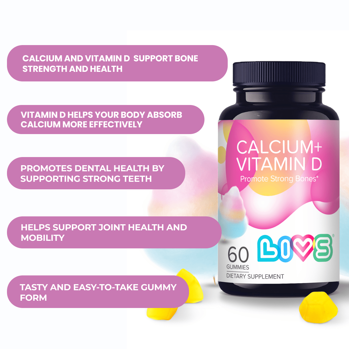 Calcium + Vitamin D-3