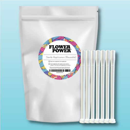 Flower Power® Boric Acid Vaginal Suppository Applicators