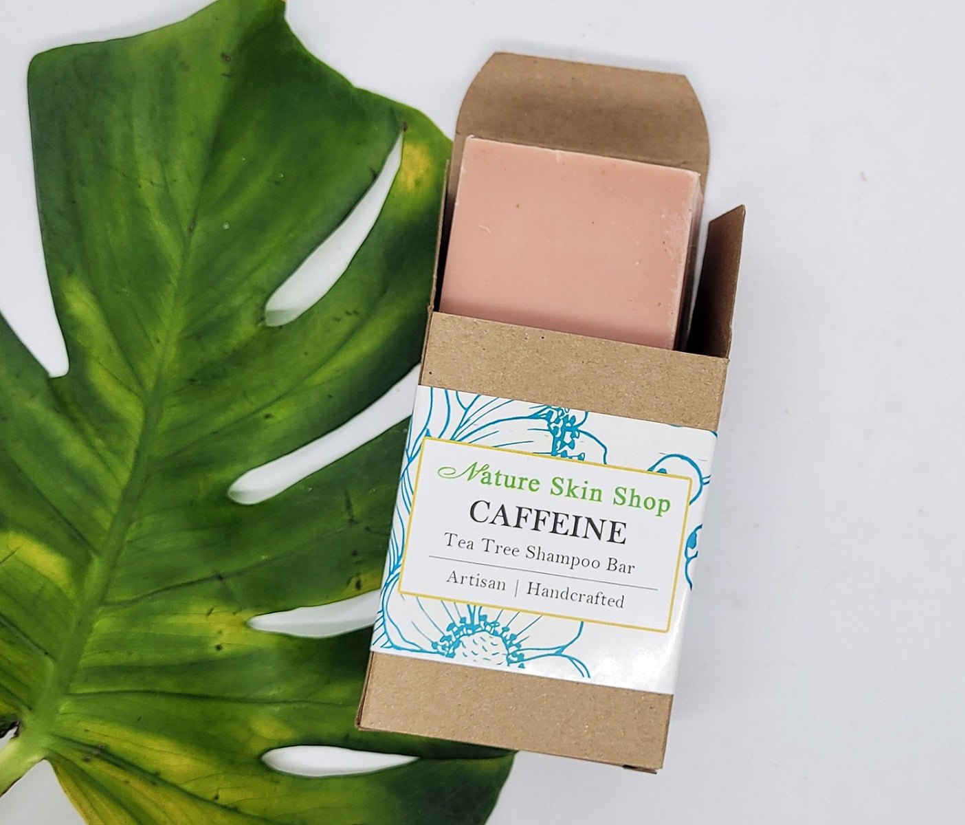 Caffeine Shampoo Bar with Tea Tree Oil – Growth & Scalp Care-0