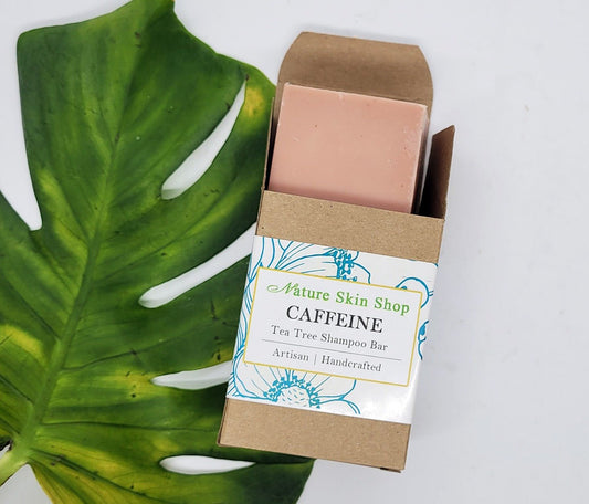 Caffeine Shampoo Bar with Tea Tree Oil – Growth & Scalp Care-0