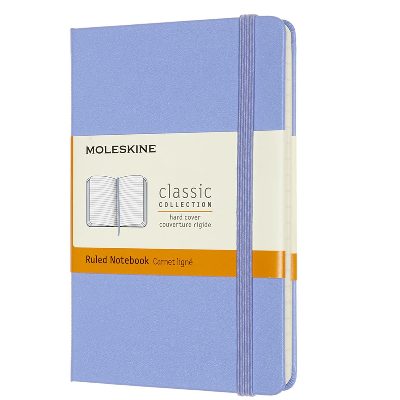 Moleskine S, kemény borítós, vonalas, égszínkék (MM710B42)-0