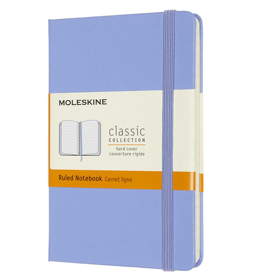 Moleskine S, kemény borítós, vonalas, égszínkék (MM710B42)-0