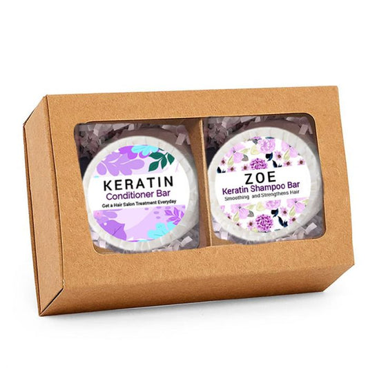 Zoe Keratin Intense Hair Shampoo & Conditioner Bar-0