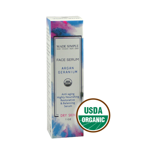 Argan Geranium Face Serum
